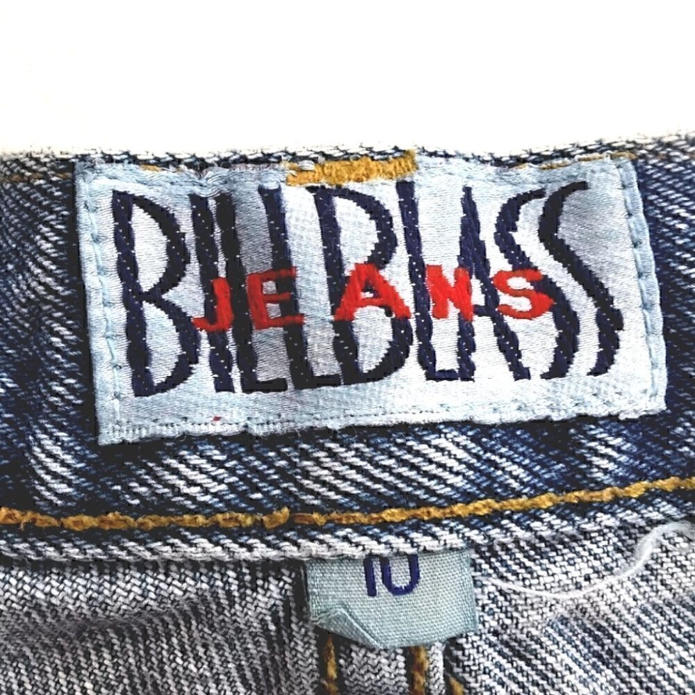Bill Blass Vintage EUC Trendy High Rise Mom Pants Jeans Cotton Big Pockets - Picture 6 of 12